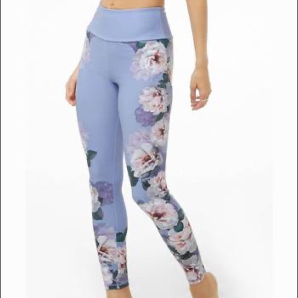 FOREVER 21 Floral Leggings